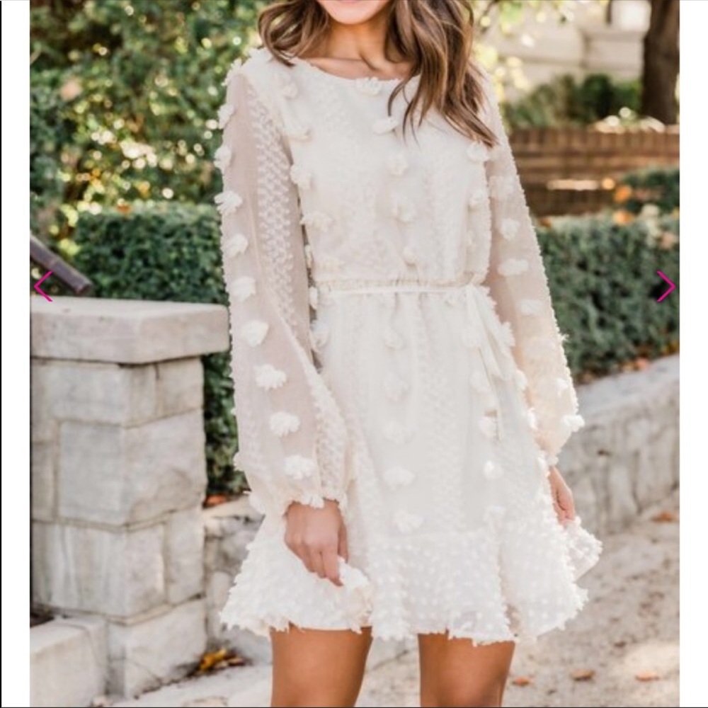 Close to my heart cream dress